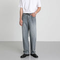Wash gray denim