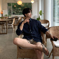 リネンタッチシャツ メンズ 長袖｜Airy Linen SHIRT