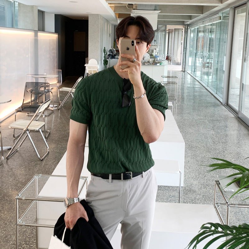 Casual Knit T -shirt