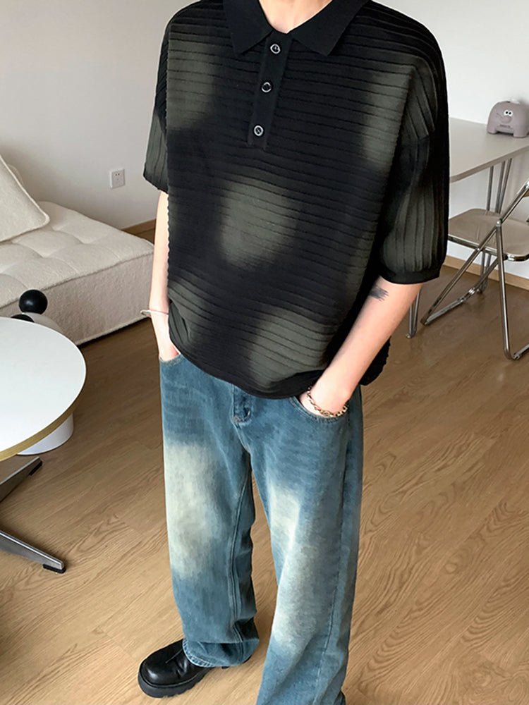 Casual short sleeve polo shirt