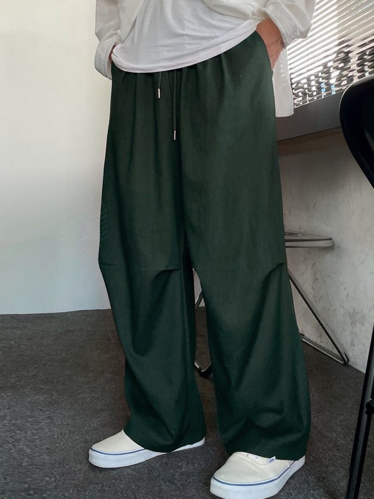 Plain casual pants