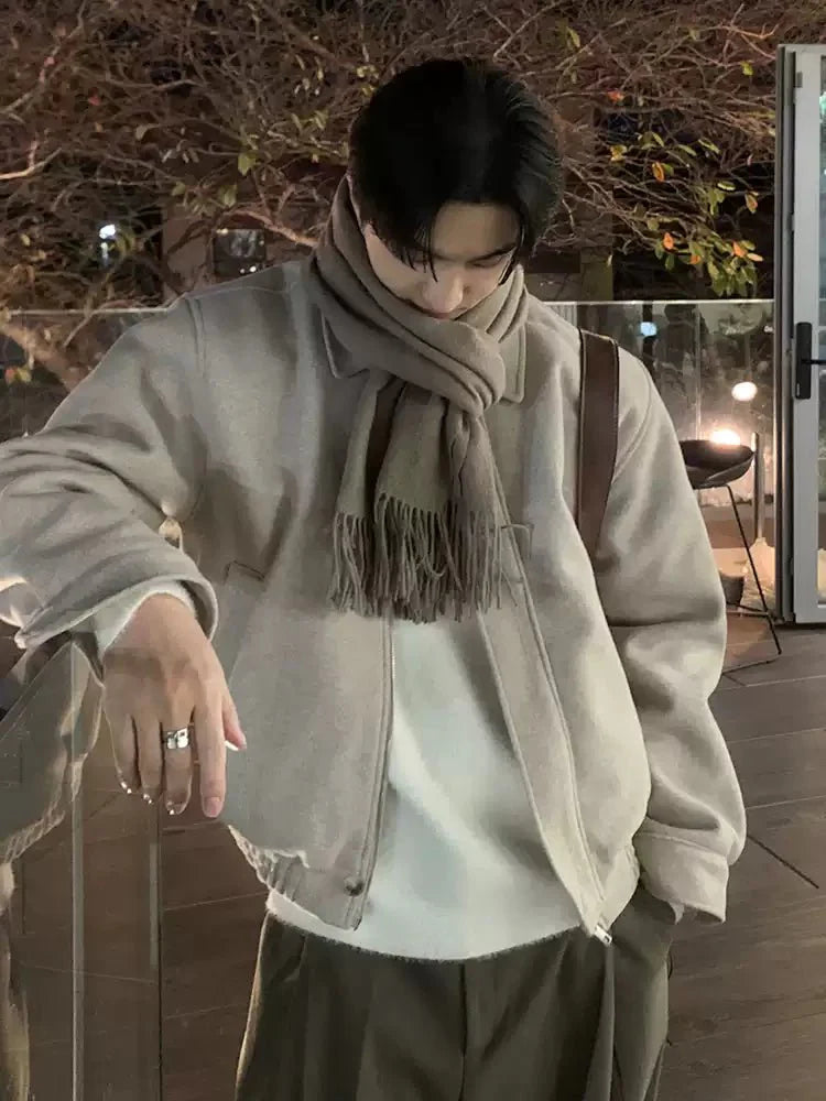 Short lapel jacket