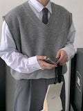 Simple knit vest