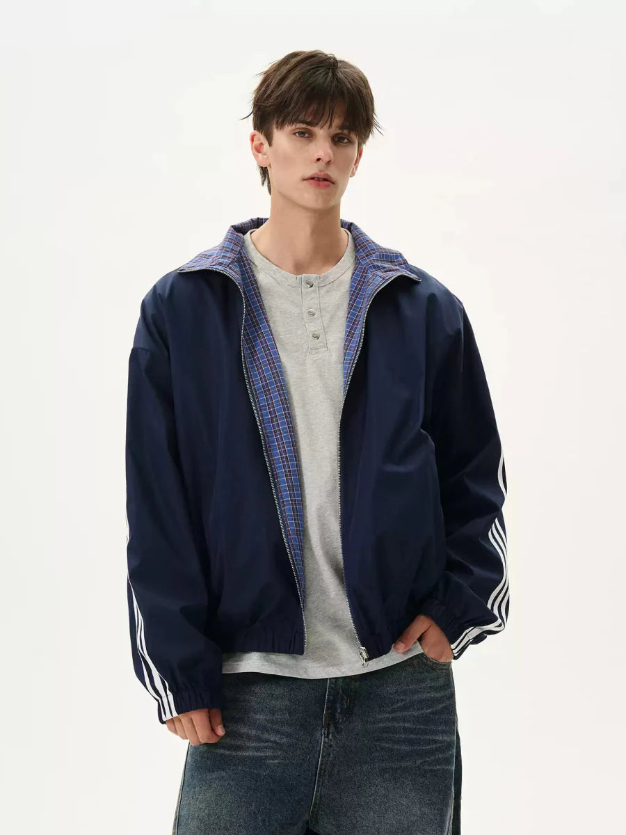 Stand collar sports jacket